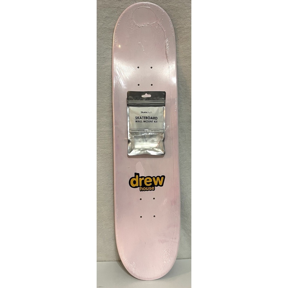 DS New Drew House Mascot logo Bougainvillea Skateboard Deck 8.0 TS Rare + Mount